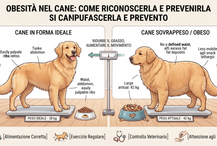 Obesità nel Cane: Come Riconoscerla e Prevenirla